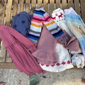 Colorful Striped Kids Sweater